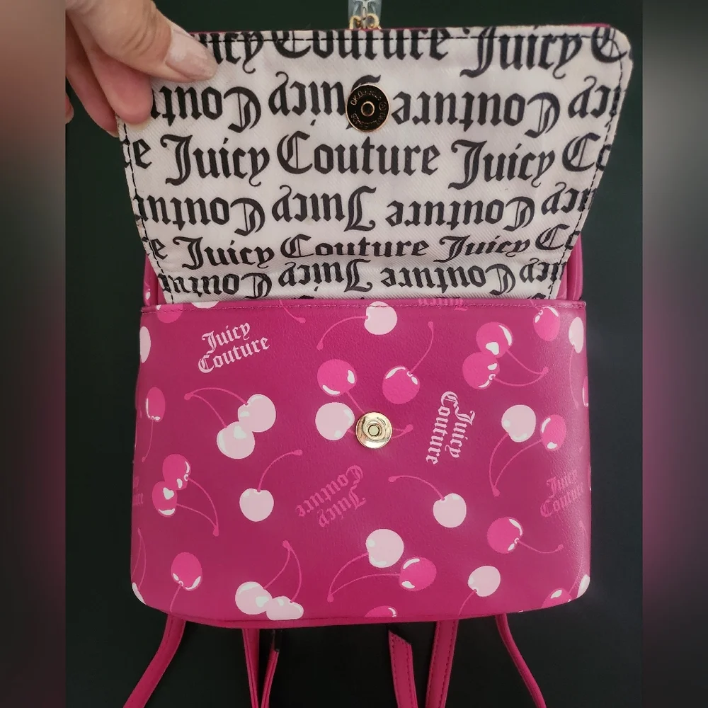 Juicy Couture Pink Cherry Mini Backpack